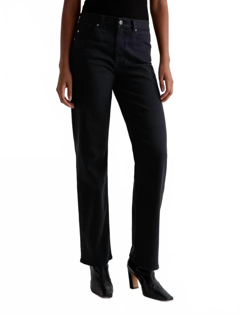 NEW AG JEANS brinley jeans in superblack